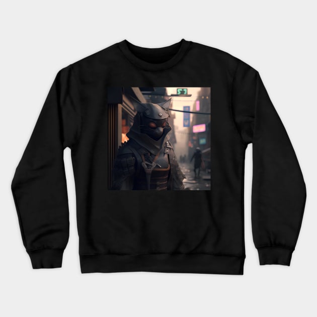 Shadow Stealth Crewneck Sweatshirt by D3monic